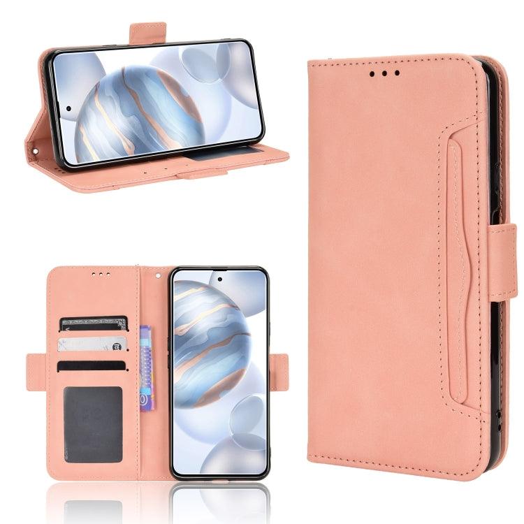 For Cubot X50 Skin Feel Calf Texture Card Slots Leather Phone Case