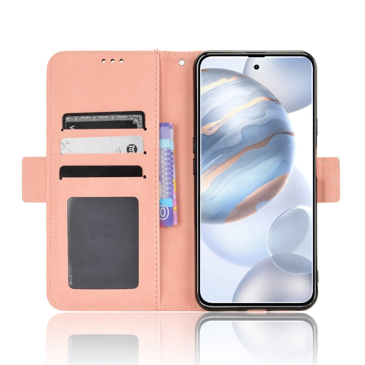 For Cubot X50 Skin Feel Calf Texture Card Slots Leather Phone Case