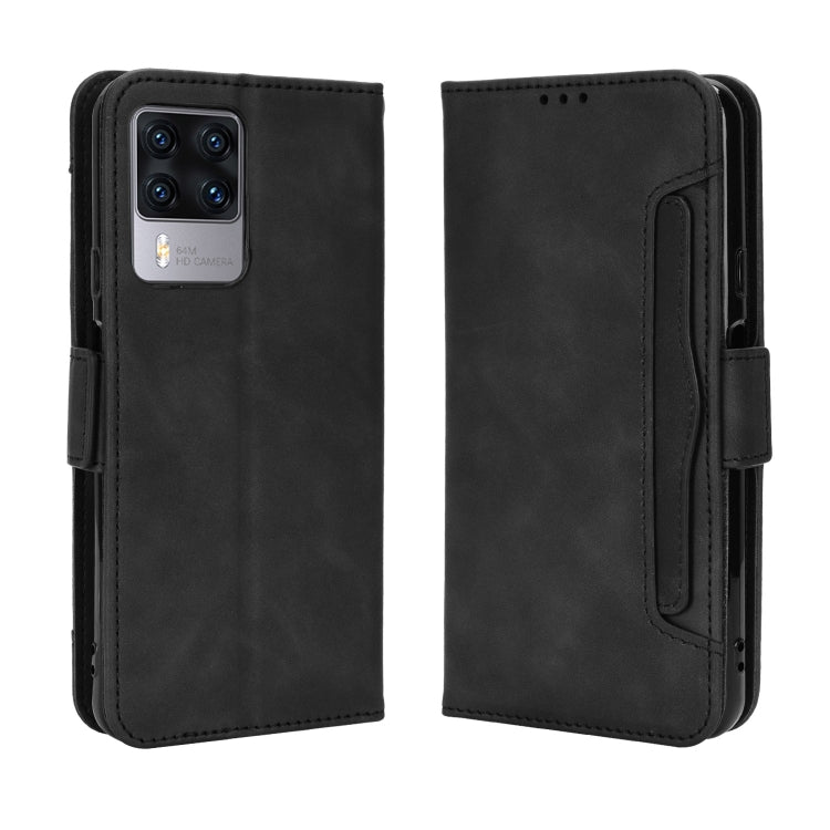 For Cubot X50 Skin Feel Calf Texture Card Slots Leather Phone Case
