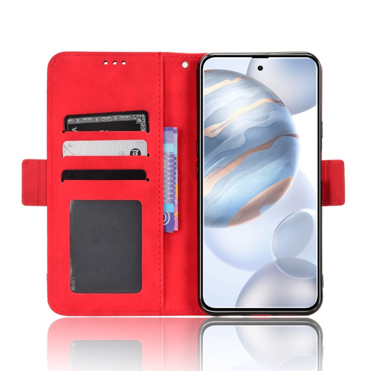 For Cubot X50 Skin Feel Calf Texture Card Slots Leather Phone Case