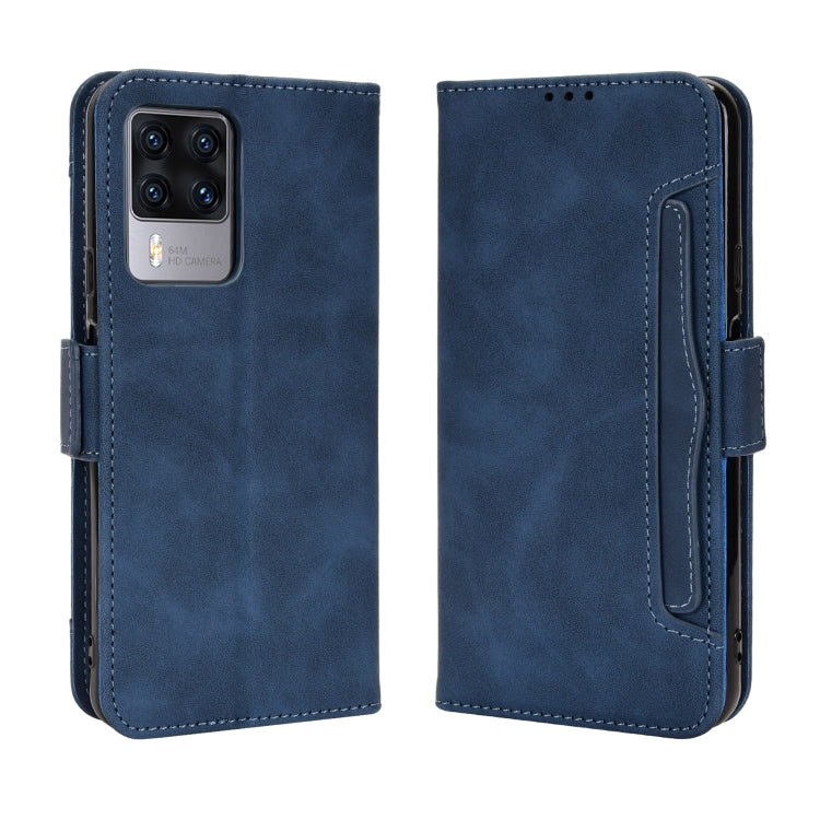 For Cubot X50 Skin Feel Calf Texture Card Slots Leather Phone Case
