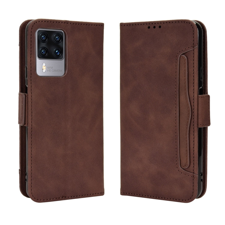 For Cubot X50 Skin Feel Calf Texture Card Slots Leather Phone Case