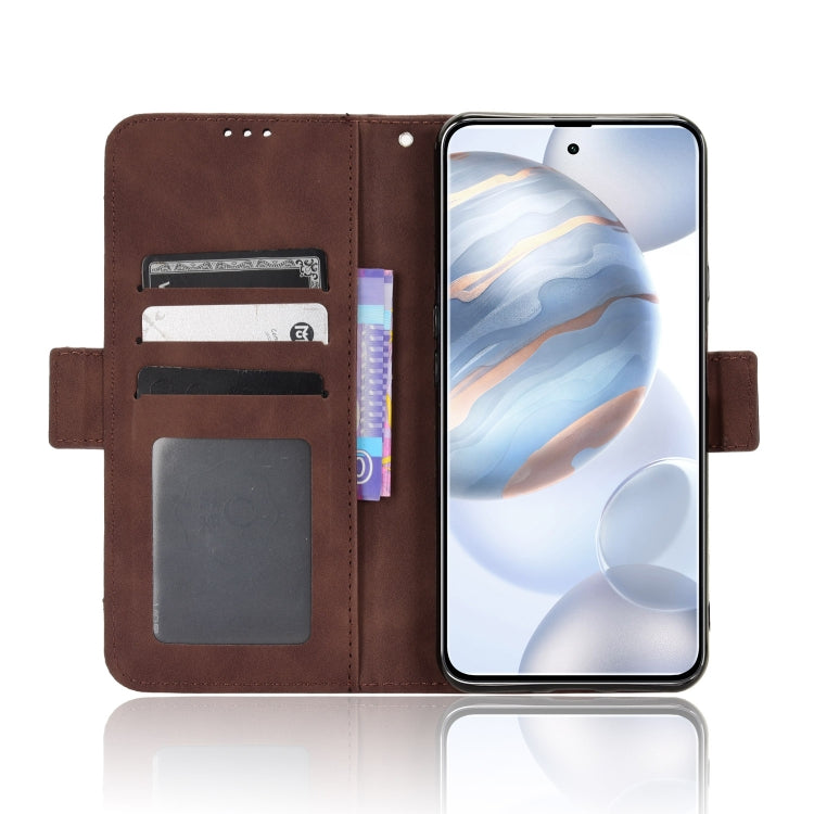 For Cubot X50 Skin Feel Calf Texture Card Slots Leather Phone Case