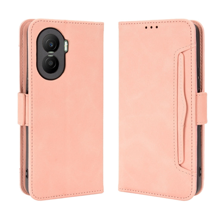 For Honor X40i Skin Feel Calf Texture Card Slots Leather Phone Case