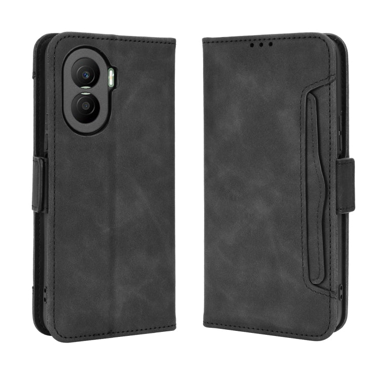 For Honor X40i Skin Feel Calf Texture Card Slots Leather Phone Case