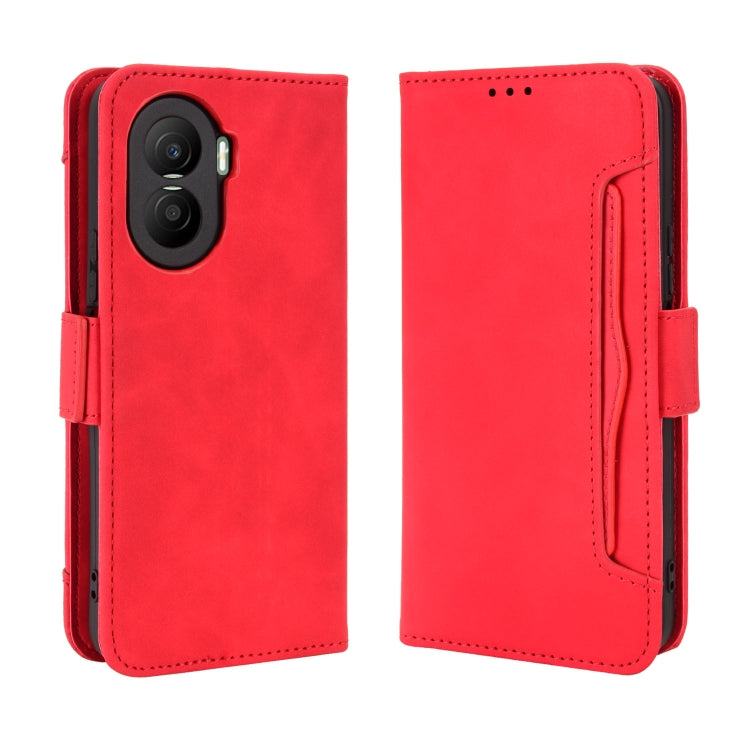 For Honor X40i Skin Feel Calf Texture Card Slots Leather Phone Case
