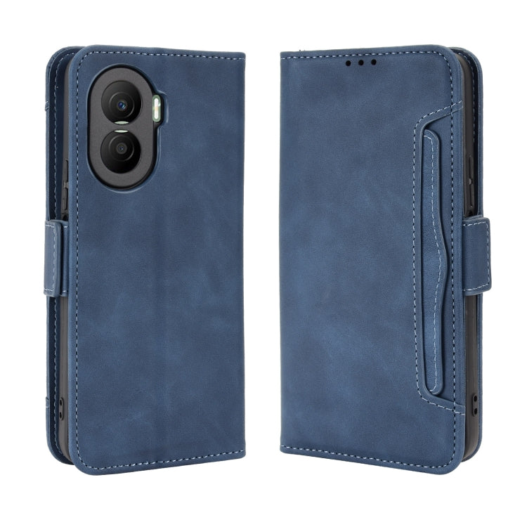 For Honor X40i Skin Feel Calf Texture Card Slots Leather Phone Case