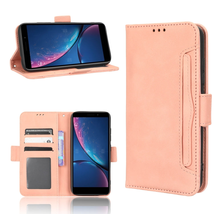 For HotPepper Serrano3 Skin Feel Calf Texture Card Slots Leather Phone Case