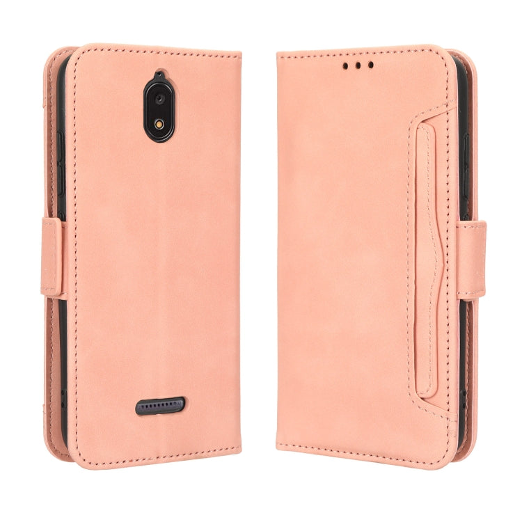 For HotPepper Serrano3 Skin Feel Calf Texture Card Slots Leather Phone Case