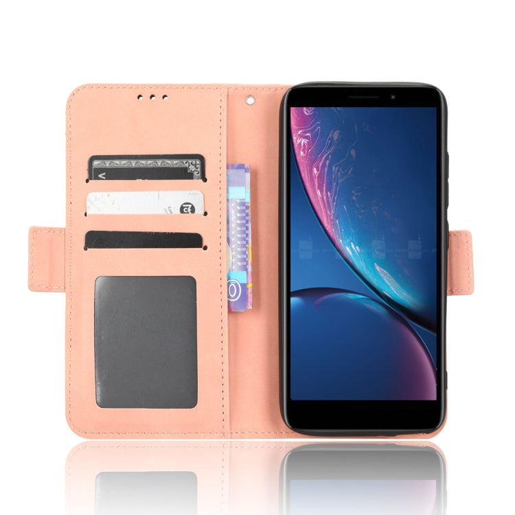 For HotPepper Serrano3 Skin Feel Calf Texture Card Slots Leather Phone Case