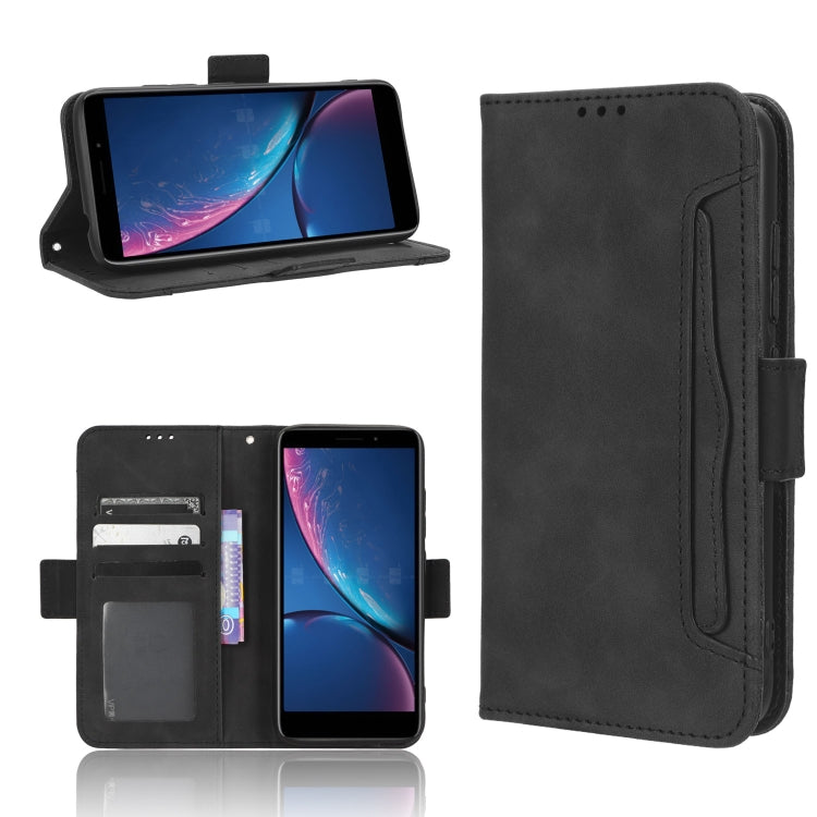 For HotPepper Serrano3 Skin Feel Calf Texture Card Slots Leather Phone Case