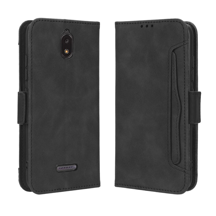 For HotPepper Serrano3 Skin Feel Calf Texture Card Slots Leather Phone Case