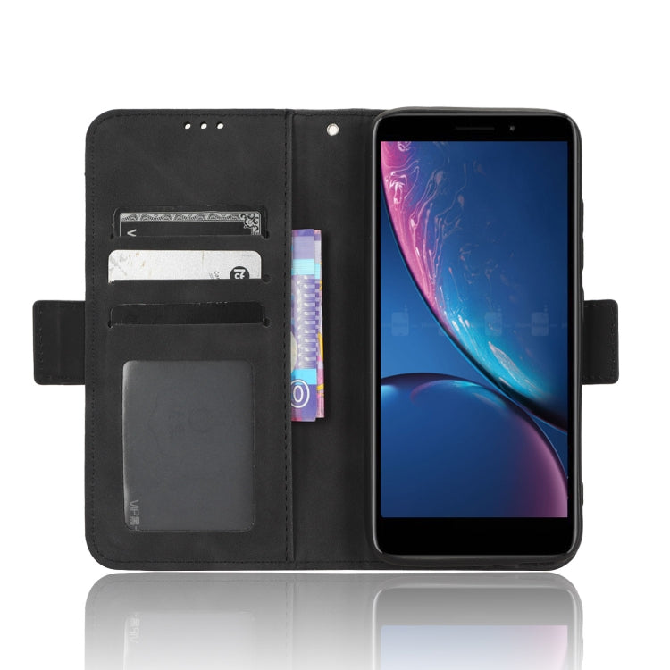 For HotPepper Serrano3 Skin Feel Calf Texture Card Slots Leather Phone Case