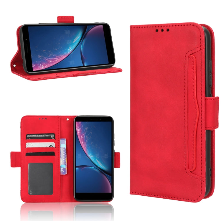 For HotPepper Serrano3 Skin Feel Calf Texture Card Slots Leather Phone Case