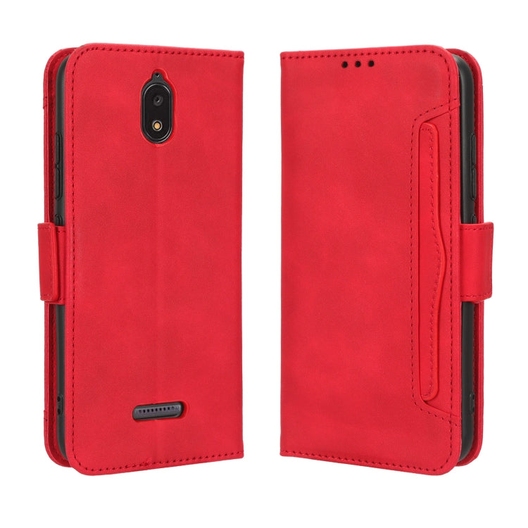 For HotPepper Serrano3 Skin Feel Calf Texture Card Slots Leather Phone Case