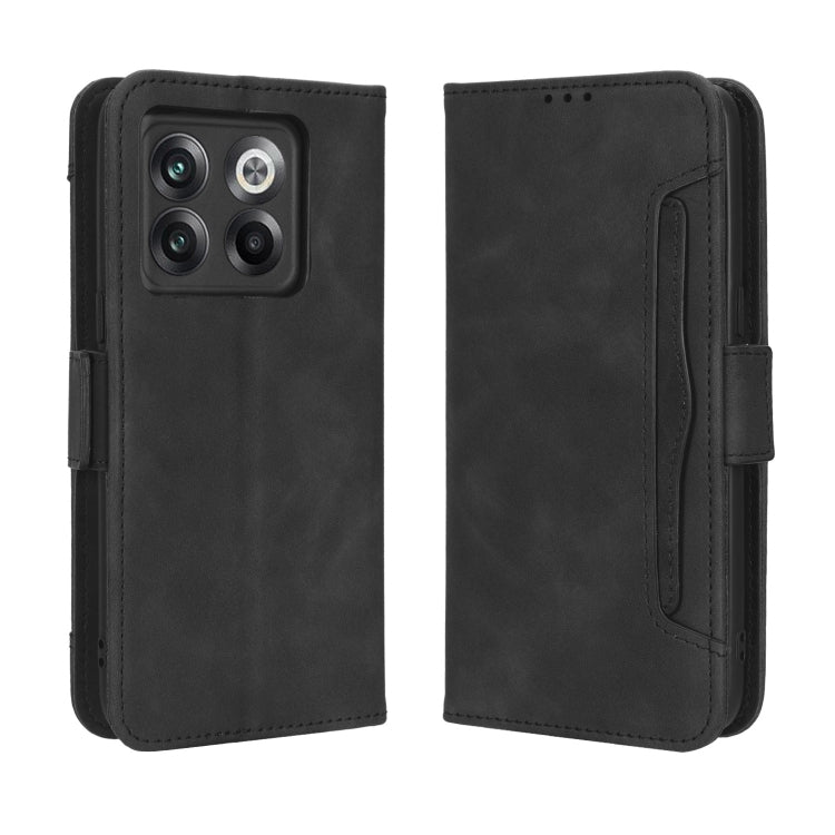 For OnePlus 10T 5G / Ace Pro 5G Skin Feel Calf Texture Card Slots Leather Phone Case
