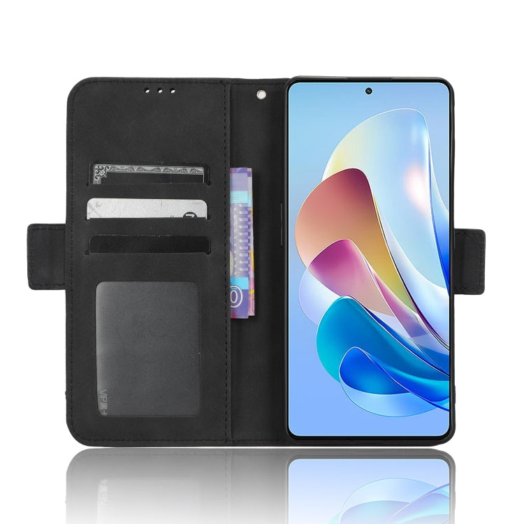 For ZTE Nubia Z40S Pro Skin Feel Calf Texture Card Slots Leather Phone Case