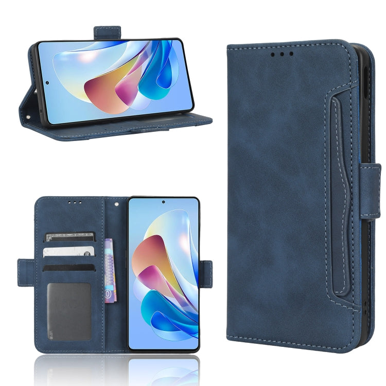 For ZTE Nubia Z40S Pro Skin Feel Calf Texture Card Slots Leather Phone Case