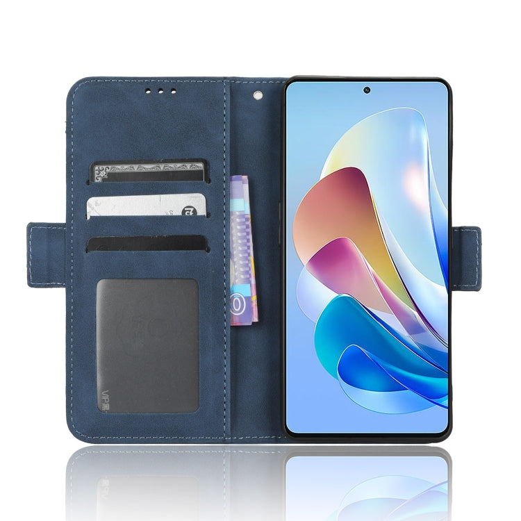 For ZTE Nubia Z40S Pro Skin Feel Calf Texture Card Slots Leather Phone Case