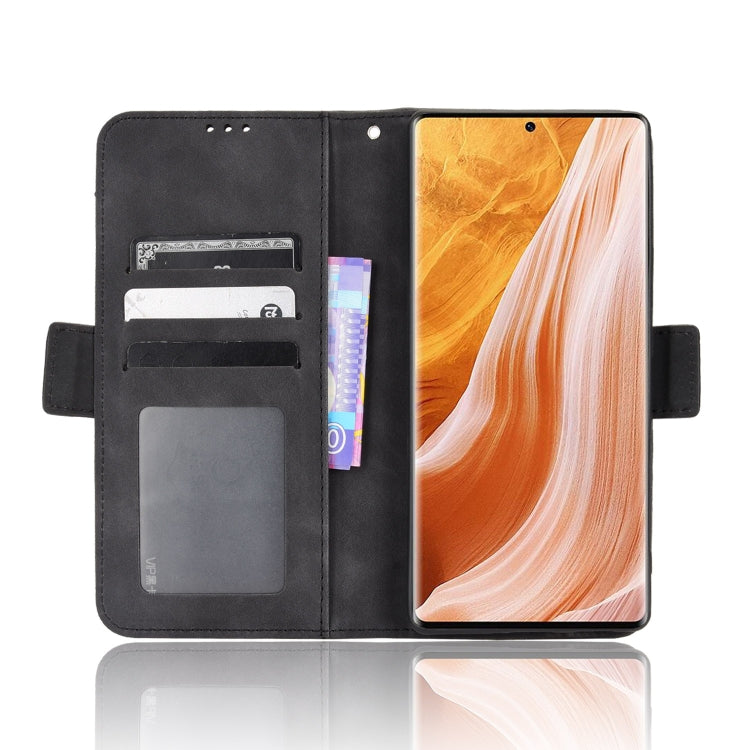 For ZTE Axon 40 Pro Skin Feel Calf Texture Card Slots Leather Phone Case