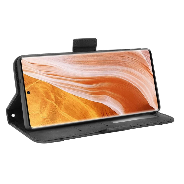For ZTE Axon 40 Pro Skin Feel Calf Texture Card Slots Leather Phone Case