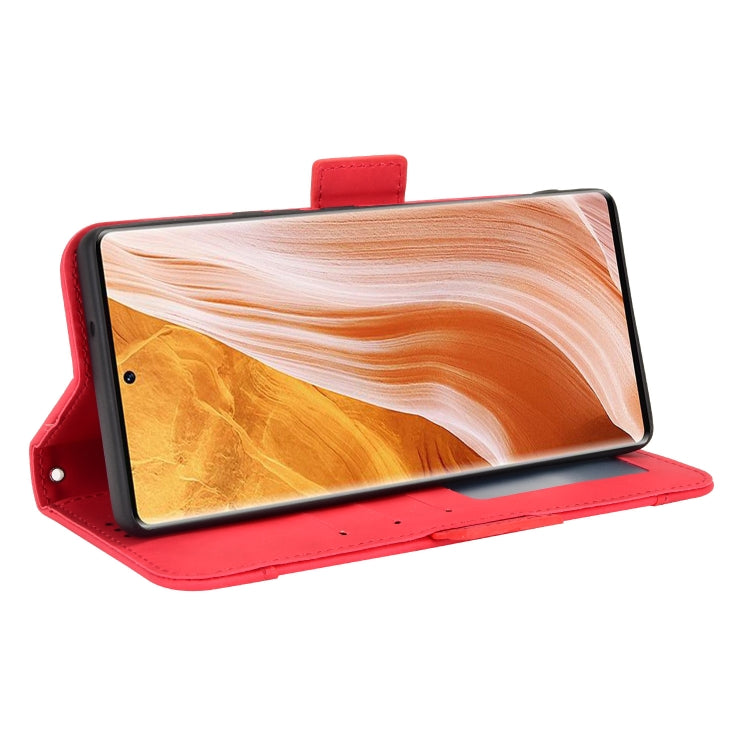 For ZTE Axon 40 Pro Skin Feel Calf Texture Card Slots Leather Phone Case