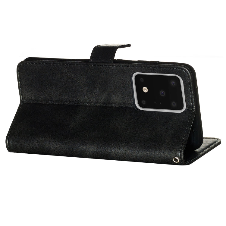For Galaxy S20 Ultra Fashion Calf Texture Zipper Horizontal Flip Leather Case with Stand & Card Slots & Wallet Function