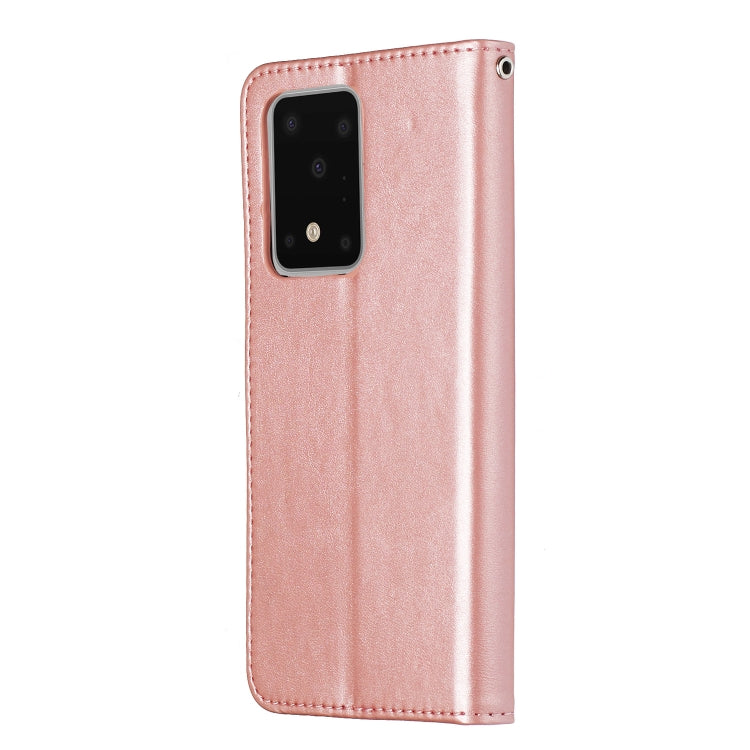 For Galaxy S20 Ultra Fashion Calf Texture Zipper Horizontal Flip Leather Case with Stand & Card Slots & Wallet Function