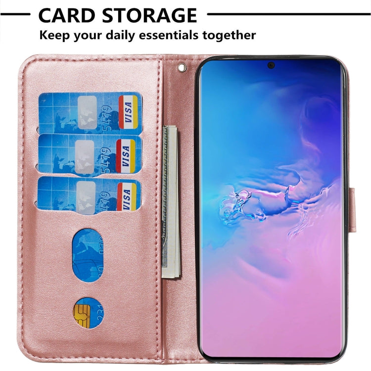 For Galaxy S20 Ultra Fashion Calf Texture Zipper Horizontal Flip Leather Case with Stand & Card Slots & Wallet Function