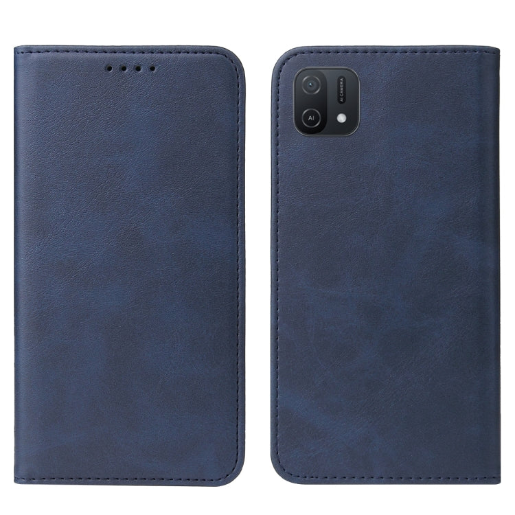 For OPPO A16K Magnetic Closure Leather Phone Case
