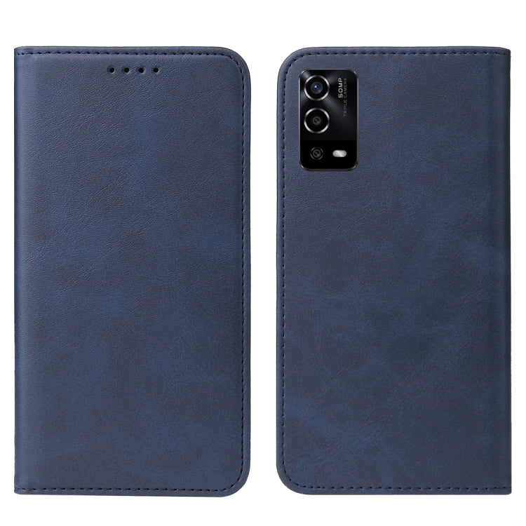 For OPPO A55 Magnetic Closure Leather Phone Case