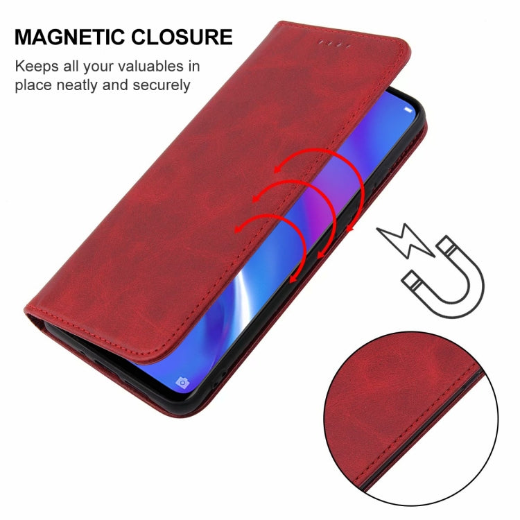 For OPPO AX7 Pro Magnetic Closure Leather Phone Case