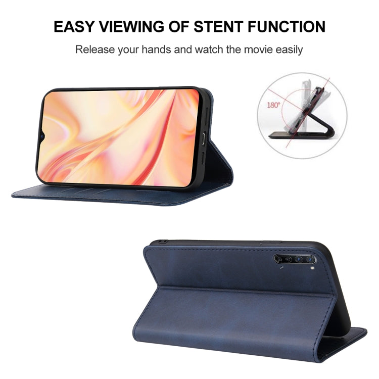 For OPPO Find X2 Lite Magnetic Closure Leather Phone Case