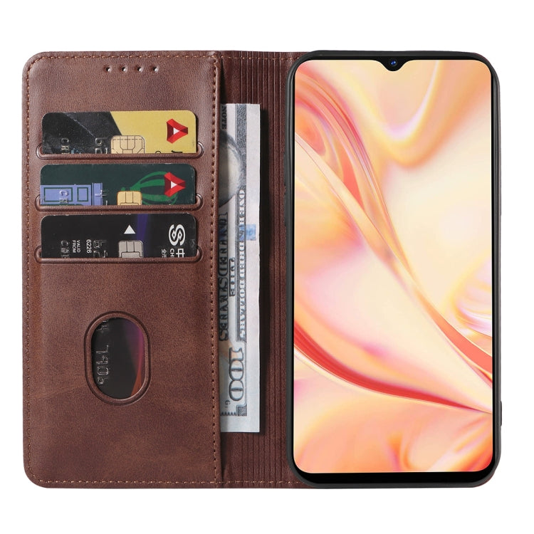 For OPPO Find X2 Lite Magnetic Closure Leather Phone Case