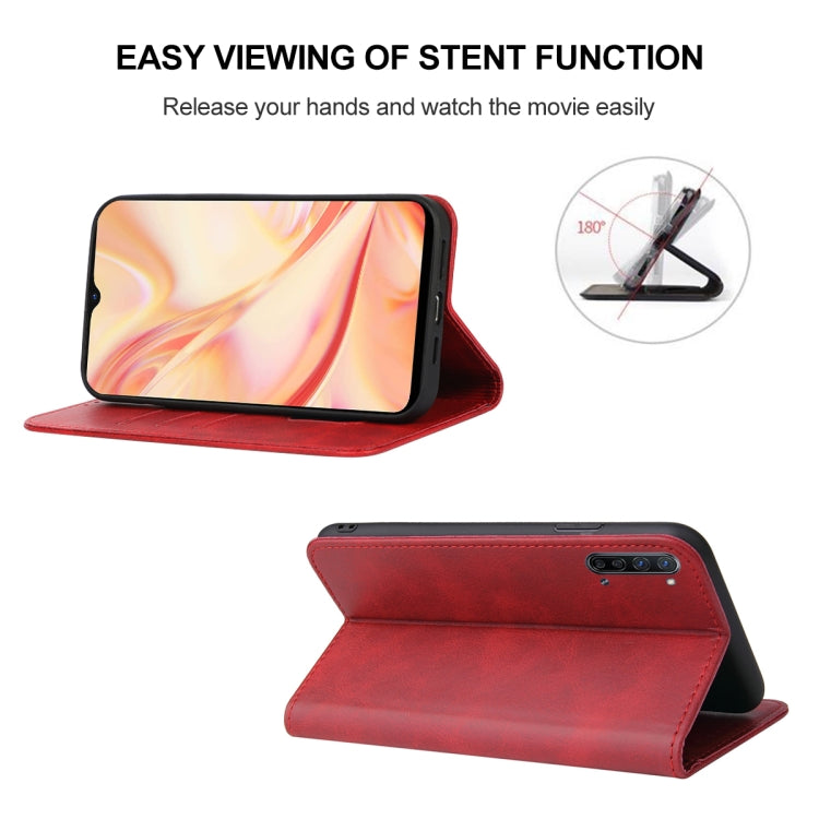 For OPPO Find X2 Lite Magnetic Closure Leather Phone Case