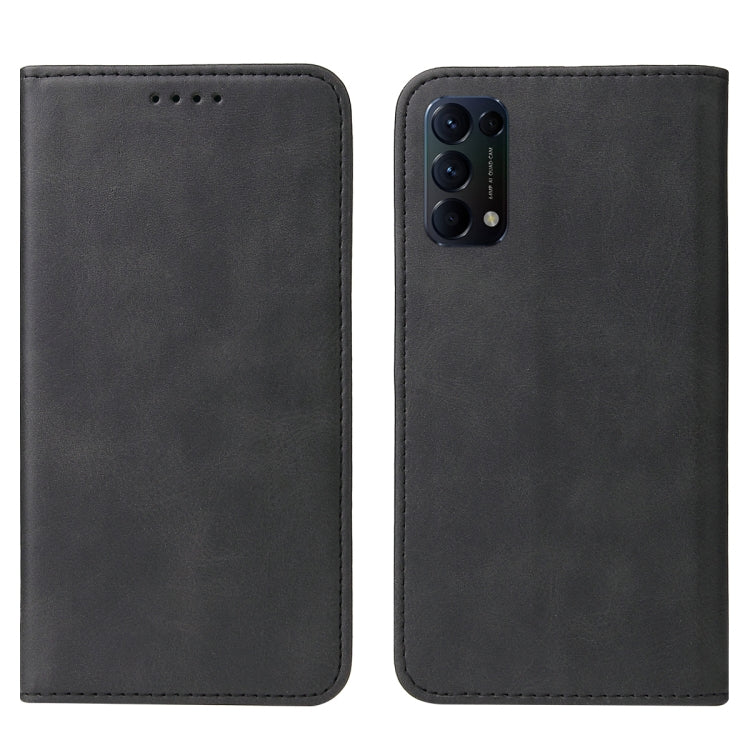 For OPPO Find X3 Lite Magnetic Closure Leather Phone Case