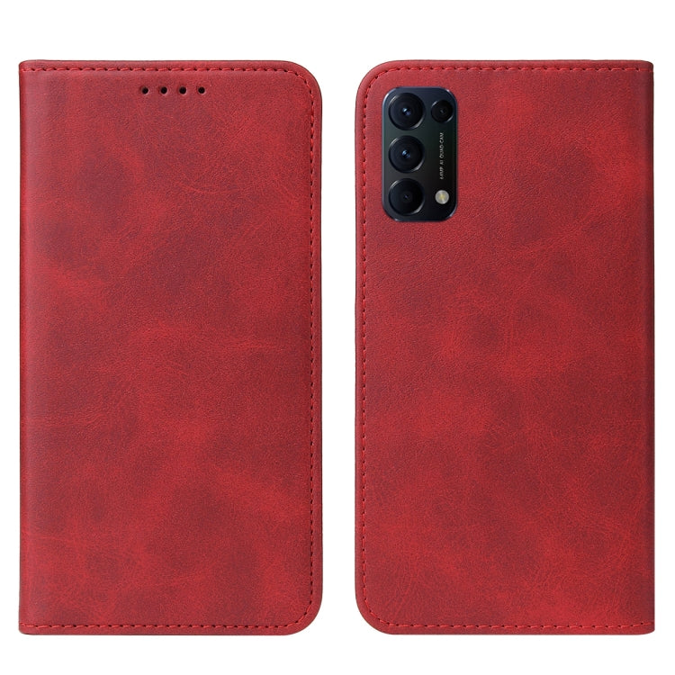 For OPPO Find X3 Lite Magnetic Closure Leather Phone Case