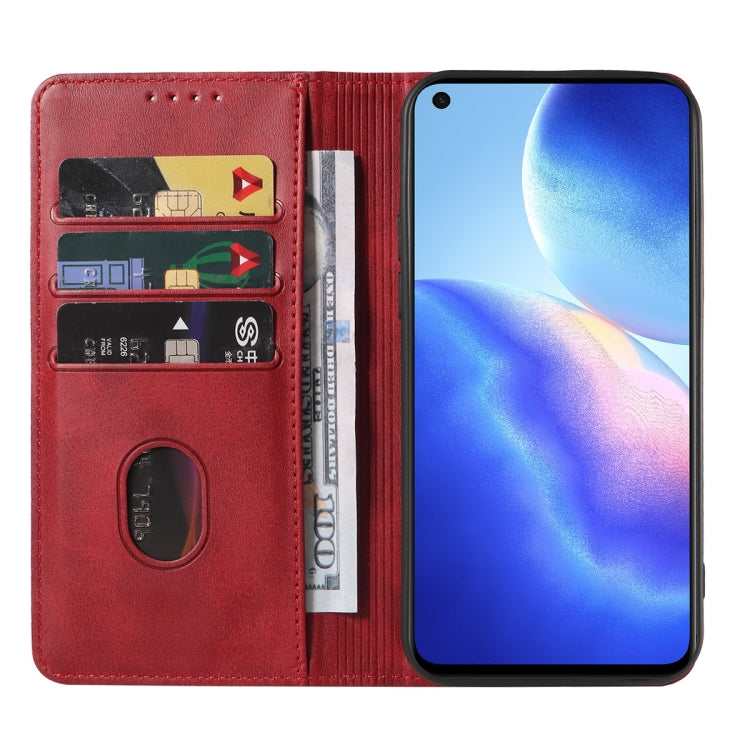 For OPPO Find X3 Lite Magnetic Closure Leather Phone Case