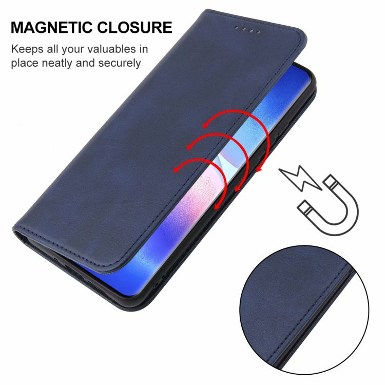 For OPPO Find X3 Neo Magnetic Closure Leather Phone Case