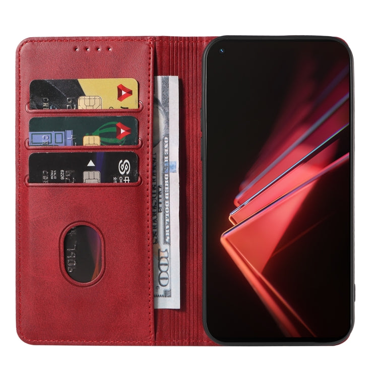 For OPPO K9 Magnetic Closure Leather Phone Case