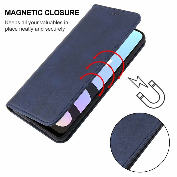 For Realme 6S Magnetic Closure Leather Phone Case
