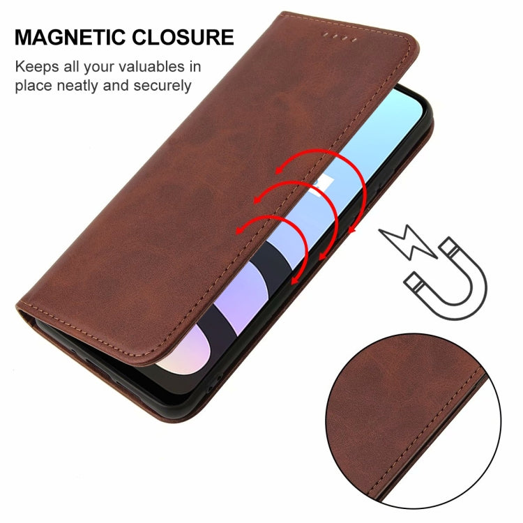 For Realme 6S Magnetic Closure Leather Phone Case