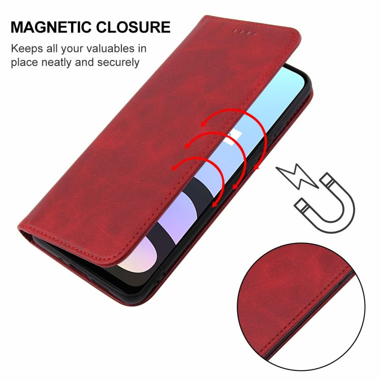For Realme 6S Magnetic Closure Leather Phone Case