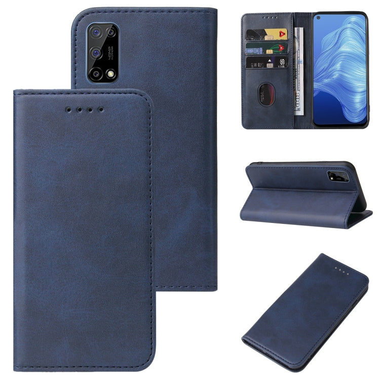 For Realme 7 5G Magnetic Closure Leather Phone Case