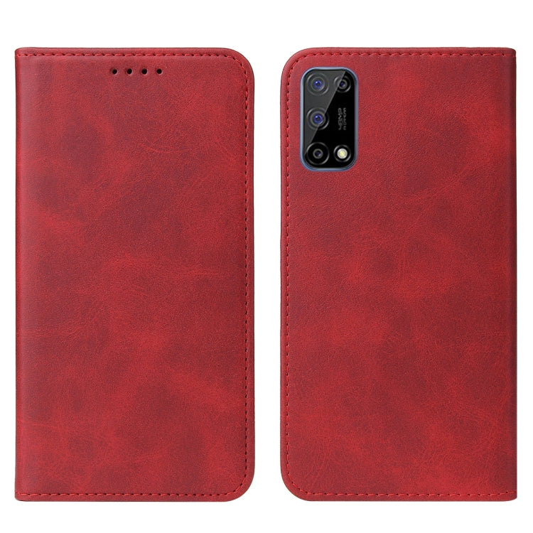 For Realme 7 5G Magnetic Closure Leather Phone Case