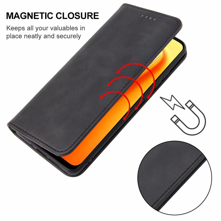 For Realme 7 Global Magnetic Closure Leather Phone Case