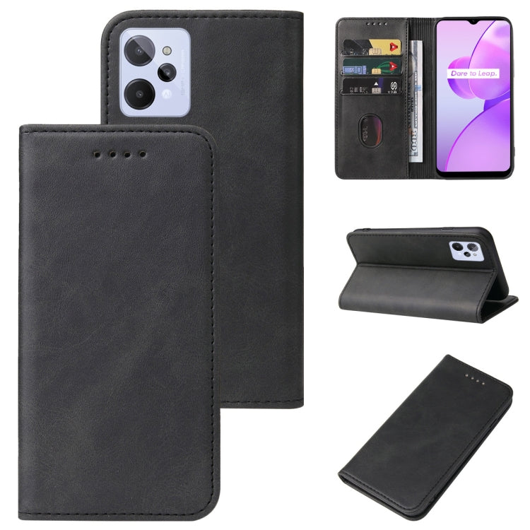 For Realme C31 Magnetic Closure Leather Phone Case