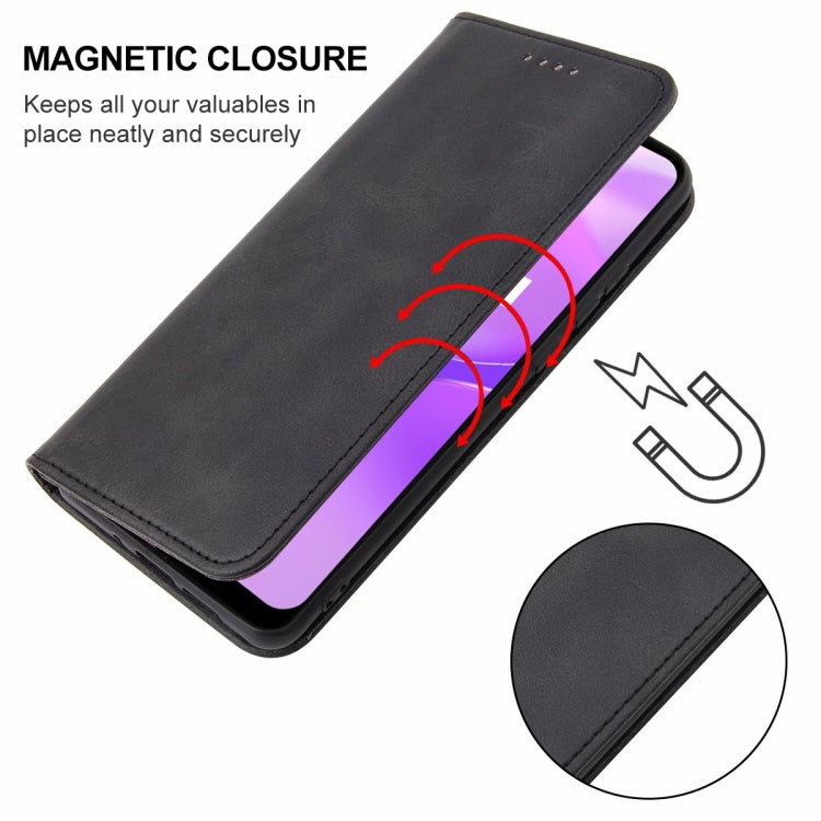 For Realme C31 Magnetic Closure Leather Phone Case