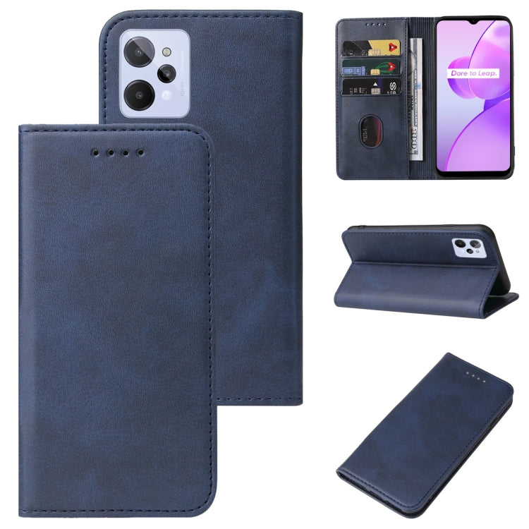 For Realme C31 Magnetic Closure Leather Phone Case