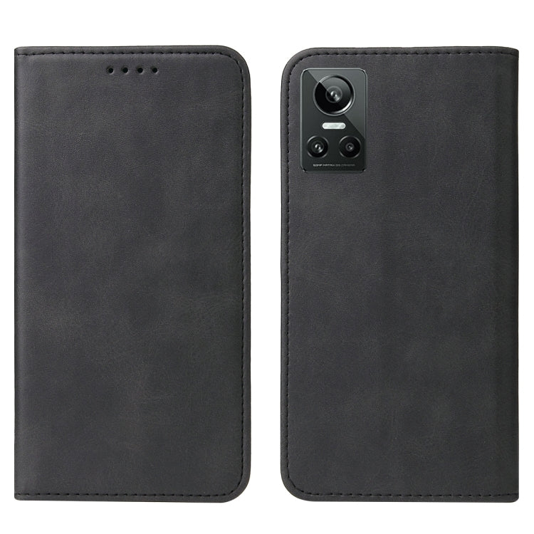 For Realme GT Neo3 Magnetic Closure Leather Phone Case